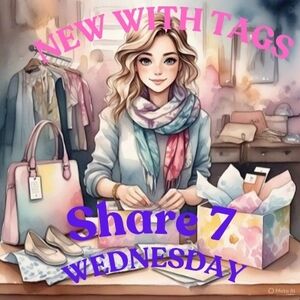WEDS OPEN 🔖NEW WITH TAGS 🔖 SHARE 7 🔖REQUEST OK